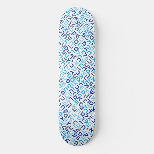 Hebrew Persoonlijk Skateboard (Voorkant)