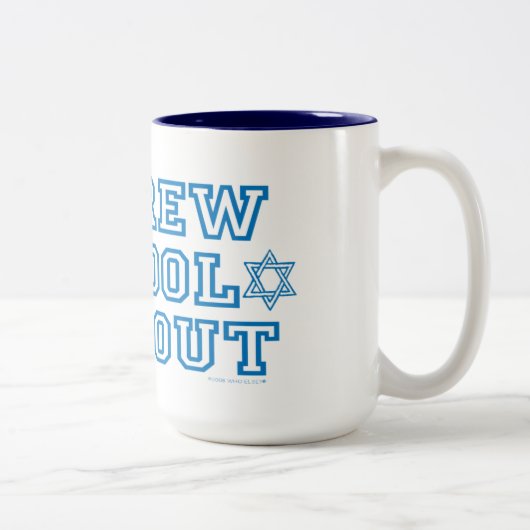 HEBREW SCHOOL DROPOUT TWEEKLEURIGE KOFFIEMOK (Rechts)