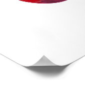 Hebrew Shanah Tovah Rosh Hashanah Pomegranate Poster (Hoek)