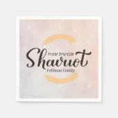 Hebrew Shavuot Jewish Holiday Servet (Voorkant)