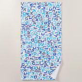 Hebrew Strandlaken (Voorkant)