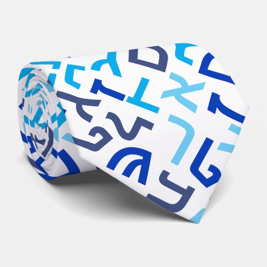 Hebrew Stropdas (Opgerold)