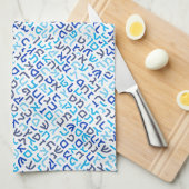 Hebrew Theedoek (Quarter Fold)