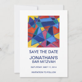 Hebrew Word Chai - Life Save The Date