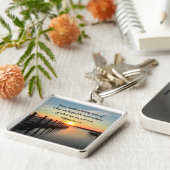 HEBREWS 11:11 SUNSET ONTWERP SLEUTELHANGER (Zijkant)