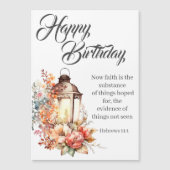 Hebrews 11:1 Christian Birthday Wishes (Voorkant)