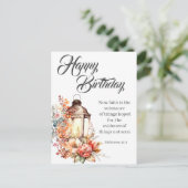 Hebrews 11:1 Christian Birthday Wishes Briefkaart (Staand voorkant)