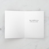 Hebrews 11:1 Christian Birthday Wishes Kaart (Binnen)