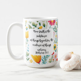 Hebrews 11:1 Coffee Mug Koffiemok