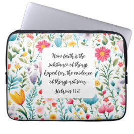 Hebrews 11:1 Electronic Bag Laptop Sleeve