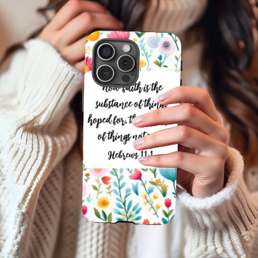 Hebrews 11:1 iPhone 15  Pro Case Hoesje