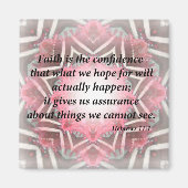 Hebrews 11:1 magneet (Voorkant)