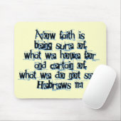 Hebrews 11:1 muismat (Met muis)