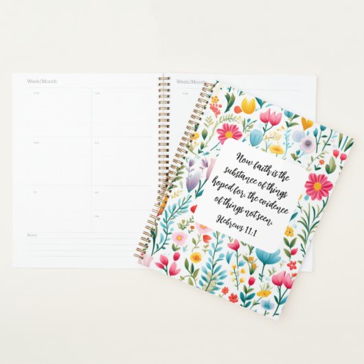 Hebrews 11:1 Planner (Display)