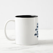 Hebrews 11:1 tweekleurige koffiemok (Links)