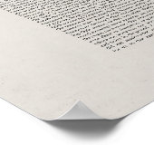 Hebrews 11, Bible Verse, Modern Bible, Scripture  Poster (Hoek)