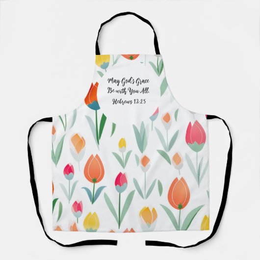 Hebrews 13:25 Apron Schort (Voorkant)