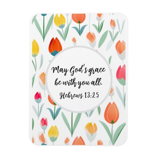 Hebrews 13:25 Greeting Card Magneet (Verticaal)