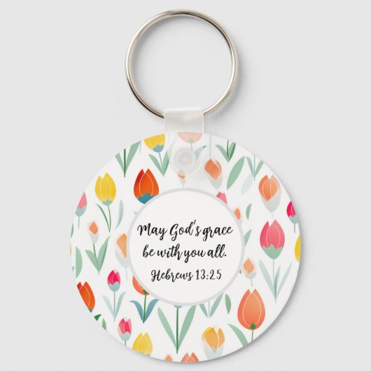 Hebrews 13:25 Keychain (Voorkant)