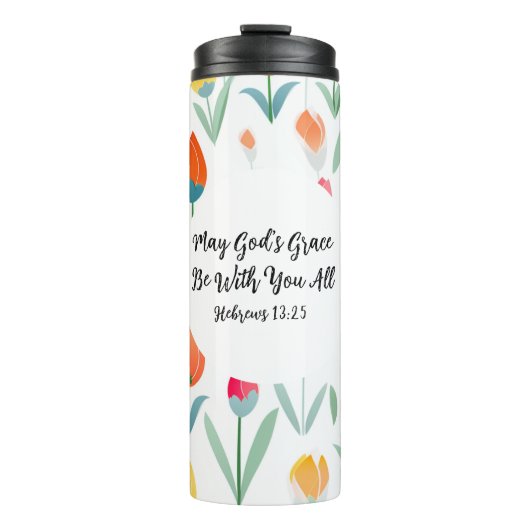 Hebrews 13:25 Thermal Tumbler Thermosbeker (Voorkant)