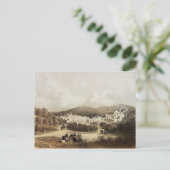 Hebron, de stad van de patriarchen, in het heilige briefkaart (Staand voorkant)