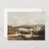 Hebron, de stad van de patriarchen, in het heilige briefkaart (Voorkant / Achterkant)