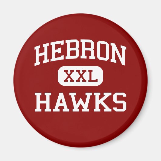 Hebron - Hawks - Middelbare school - Hebron Indian Magneet (Voorkant)