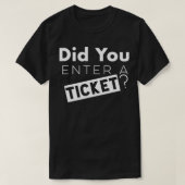 Hebt u een ticket voor technische ondersteuning op t-shirt (Design voorkant)