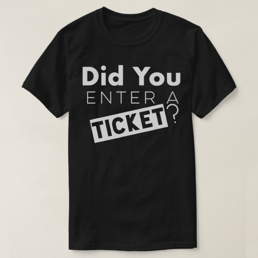Hebt u een ticket voor technische ondersteuning op t-shirt (Design voorkant)