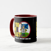 Hebt u een vlag-Mok? Mok (Voorkant links)