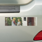 Hebt u mijn katje gezien? (door H.A. Brendekilde) Bumpersticker (Op auto)