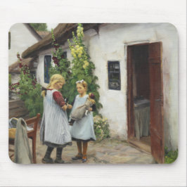 Hebt u mijn katje gezien? (door H.A. Brendekilde) Muismat