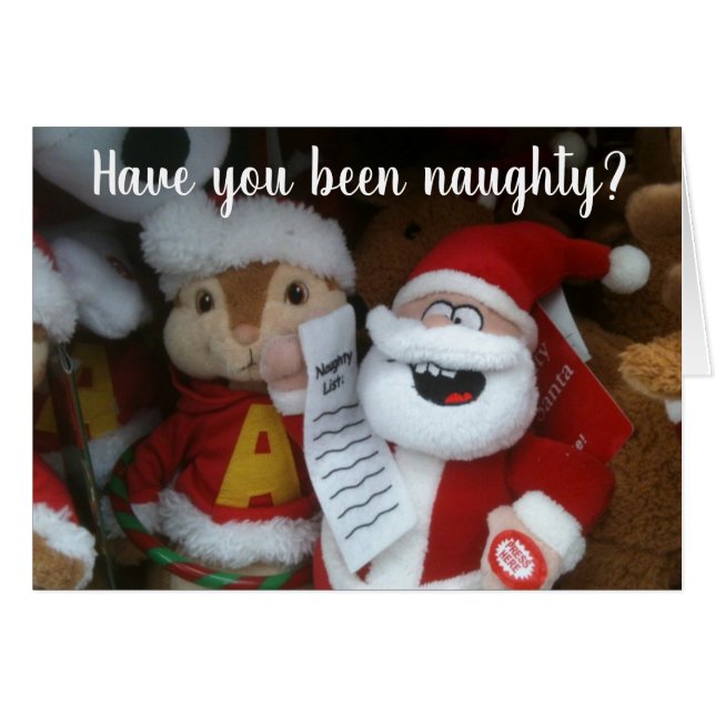 HEBT U NAUGHTY-**HOPE SO* VOOR ONZE CHRISTMAS GEWE (Voorkant Horizontaal)