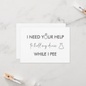 Hebt u uw helpdeskvoorstel voor een platte kaart n (Voorkant / Achterkant in situ)