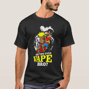 Hebt u zelfs een aap Bro-aap met een skateboard en T-shirt
