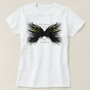 Hebzucht Abstract 7 Dodelijke Zonden Alcohol Inkt T-shirt