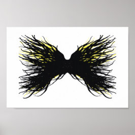 Hebzucht Abstracte 7 Doodzonden Alcohol Ink Art Poster