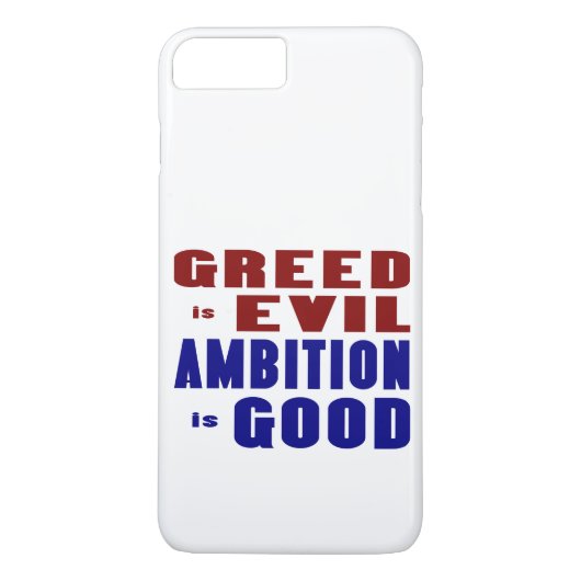 Hebzucht en ambitie Case-Mate iPhone case (Achterkant)
