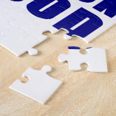 Hebzucht is slecht, ambitie is goed legpuzzel (Zijkant)