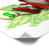 hebzuchtige duivel poster (Hoek)