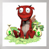 hebzuchtige duivel poster (Voorkant)