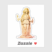 Hecate als drievoudige godheid sticker (Vel)