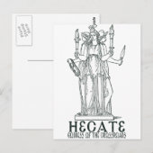 Hecate Briefkaart (Voorkant / Achterkant)