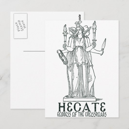 Hecate Briefkaart (Voorkant / Achterkant)