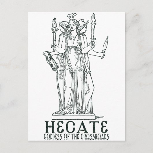 Hecate Briefkaart (Voorkant)