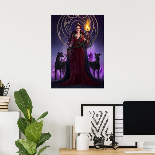 Hecate Goddess Poster (Thuiskantoor)