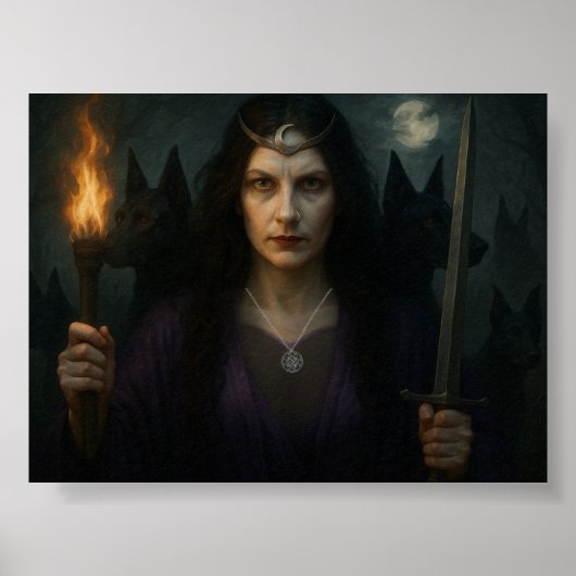 Hecate, godin van het kruispunt poster (Voorkant)