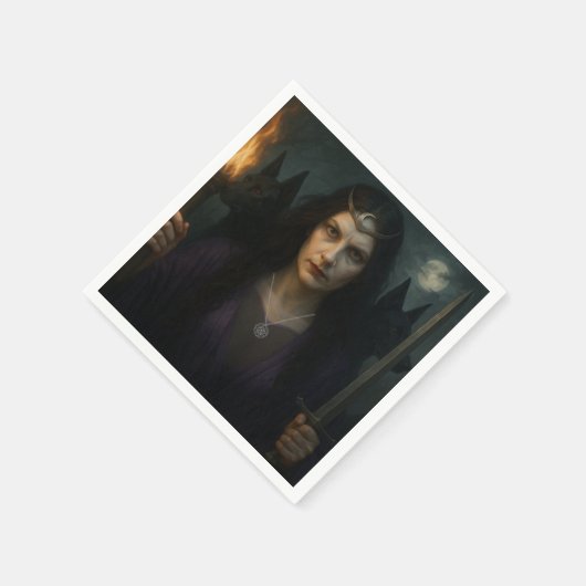 Hecate, godin van het kruispunt servet (Hoek)