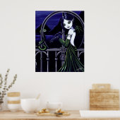 "Hecate" Gothic Underworld Faery Poster (Keuken)
