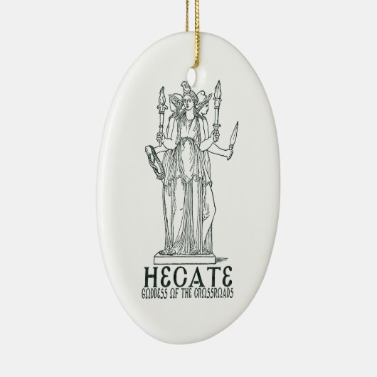 Hecate Keramisch Ornament (Rechts)